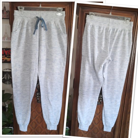 just be Pants - Just Be White Blue Space Dye Sweatpant Joggers - S